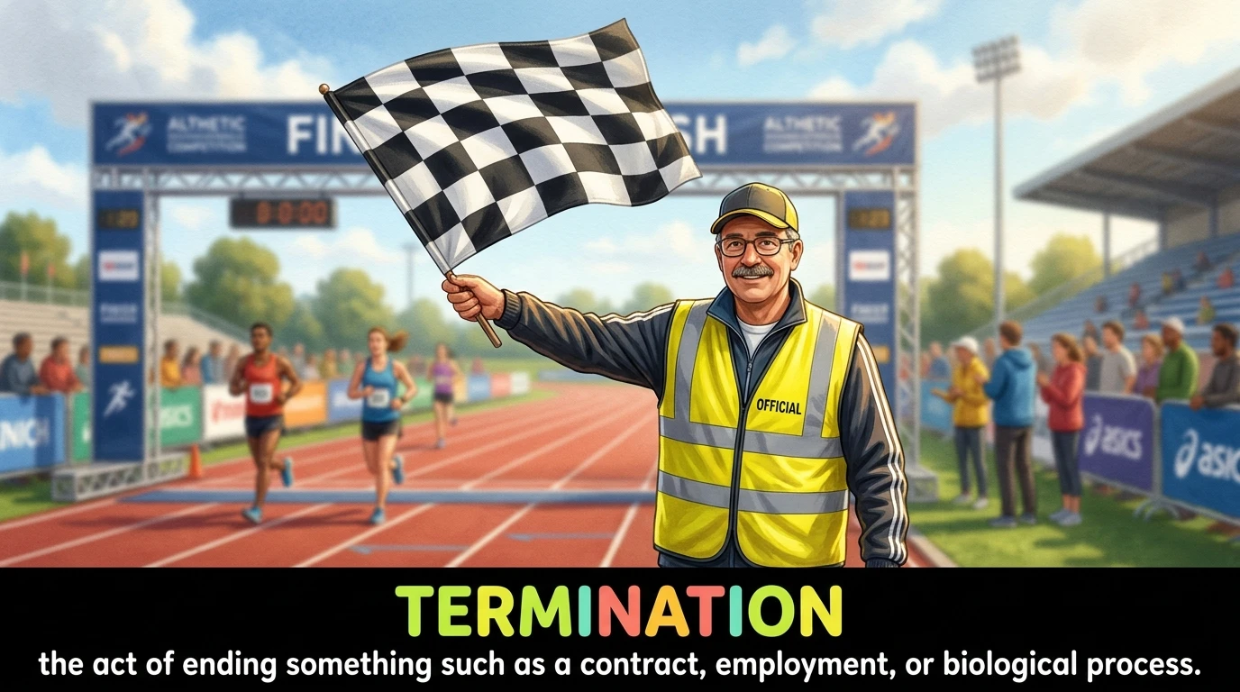 English Illustration for termination